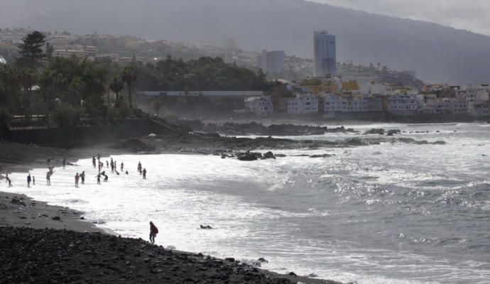 Fuertes vientos en Tenerife.