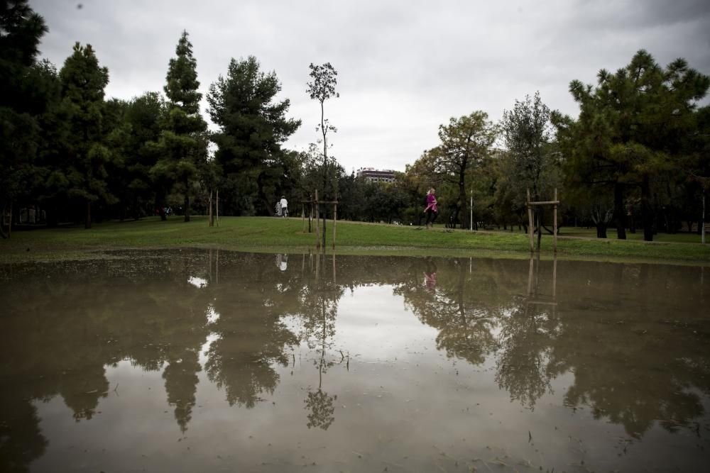 Consecuencias de la tromba de agua en Valencia