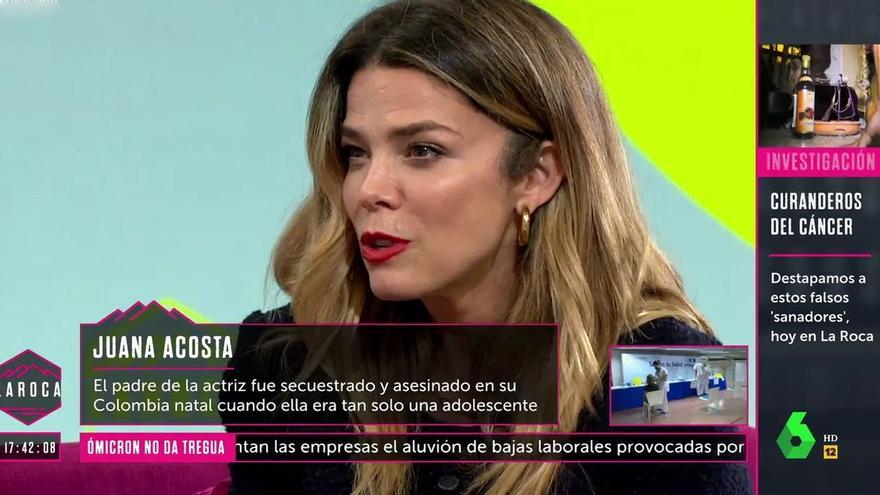 Juana Acosta habla del asesinato de su padre y del suicidio de su hermano: &quot;Fue un crimen impune&quot;