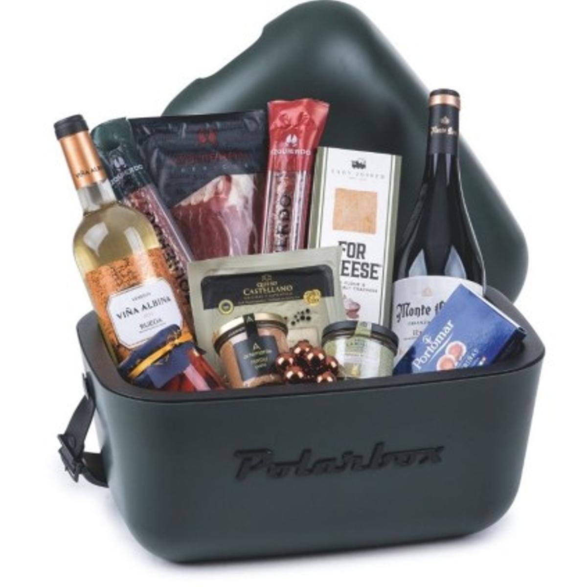 Uno de las cestas de Lotes de España.