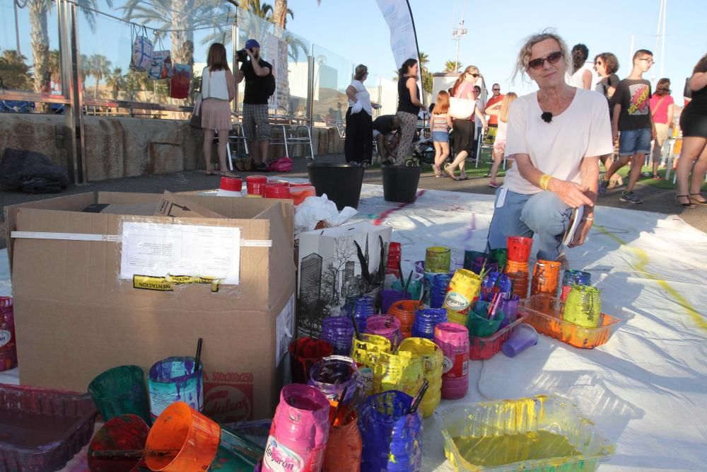 Velas hechas de sueños infantiles solidarios