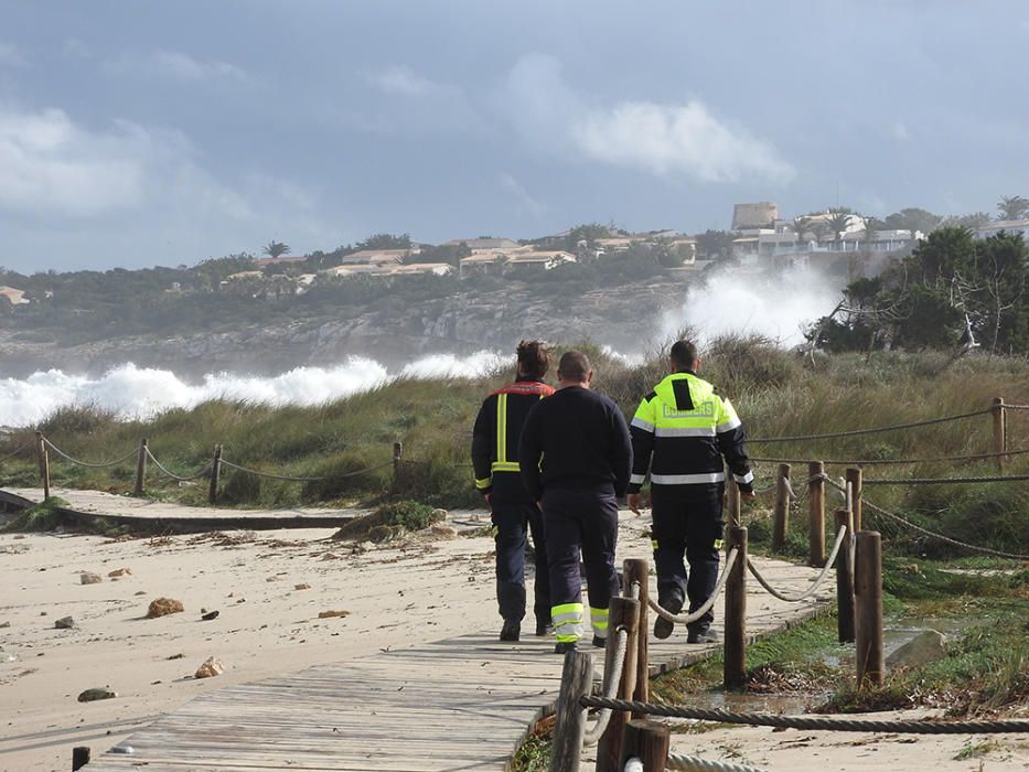 Temporal en Formentera.