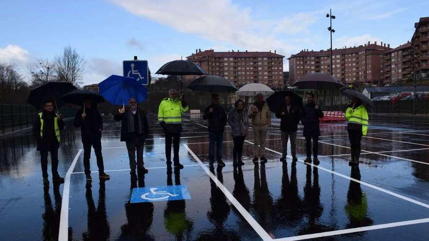 Listo el aparcamiento anexo al Juan de Villanueva