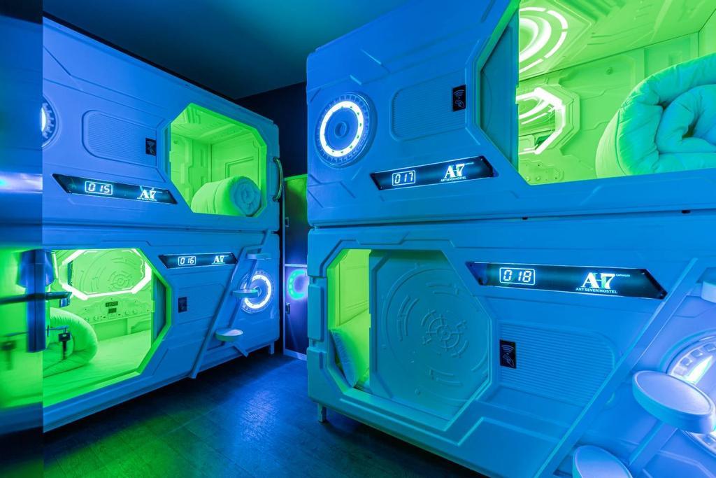 El Art Seven Hostel es uno de los hoteles más singulares de la capital