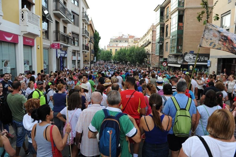 Romería de la Virgen de la Fuensanta: Paso por Flo