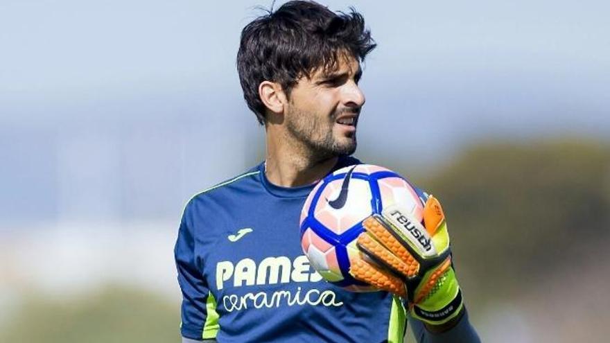 Mariano Barbosa, portero del Villarreal CF.