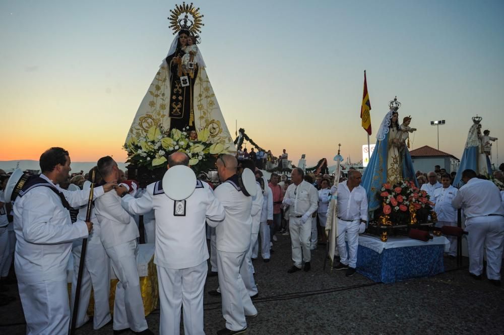 Procesión de la Virgen del Carmen 2017 en Arousa