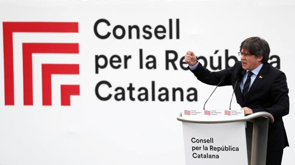 Acte de Carles Puigdemont a Perpinyà