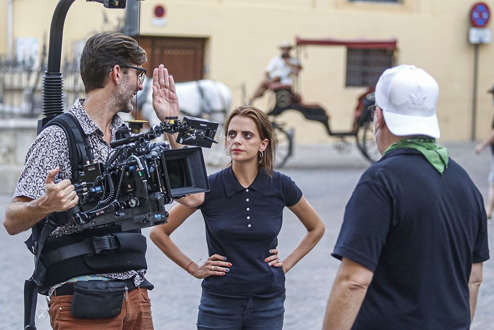 Macarena Gómez rueda en Córdoba