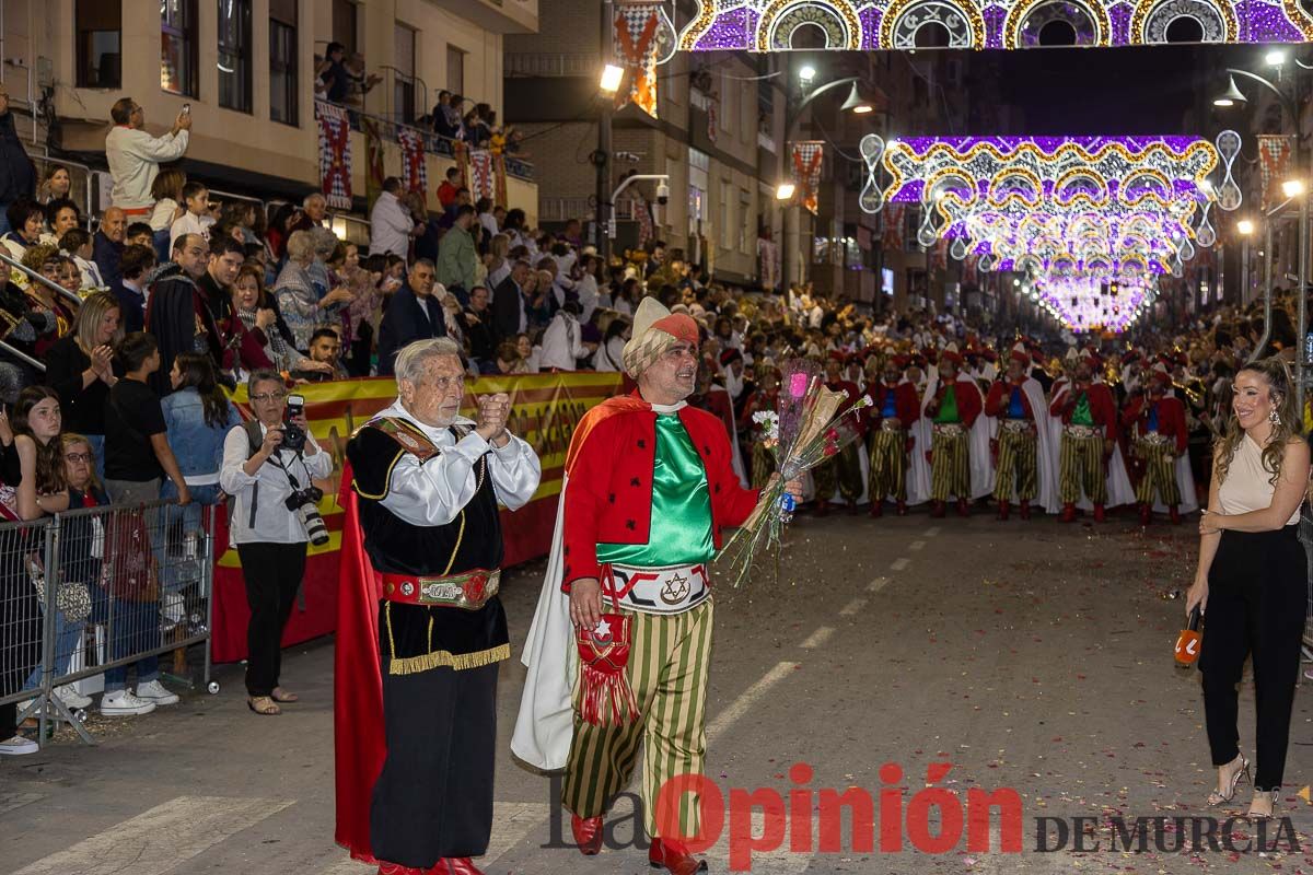 Gran desfile en Caravaca (bando Moro)