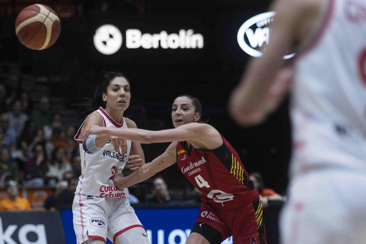 Valencia Basket - Casademont Zaragoza de Euroleague Women.