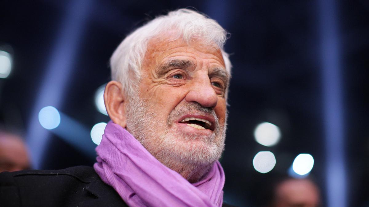 El actor francés Jean Paul Belmondo