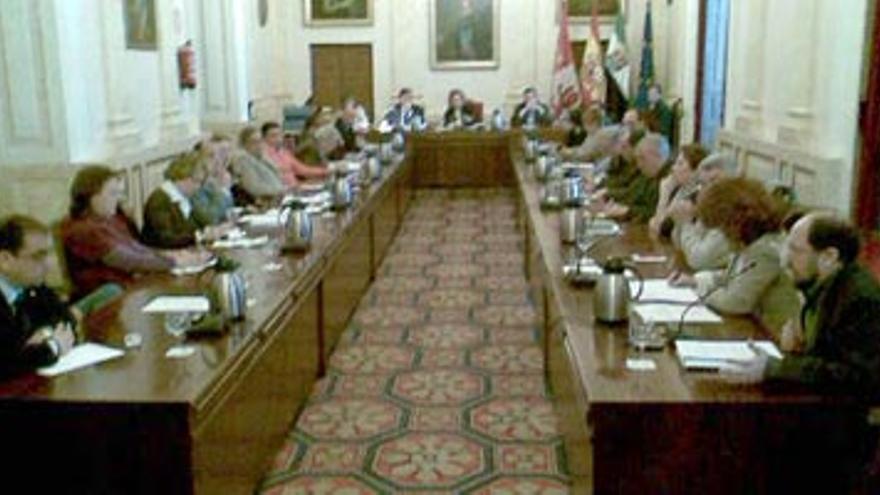 El pleno del Ayuntamiento de Cáceres no adjudica el agua a Acciona