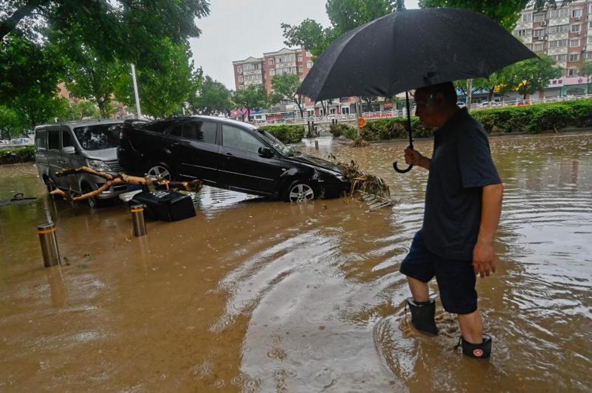 Inundaciones en la China