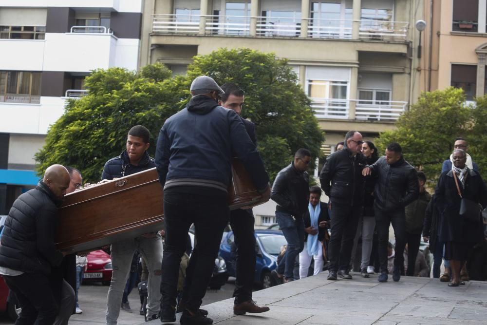 Funeral por Daniel Capellán en Avilés