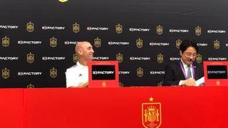 Rubiales: "Nos divertimos mucho con los 'streams' de Luis Enrique"