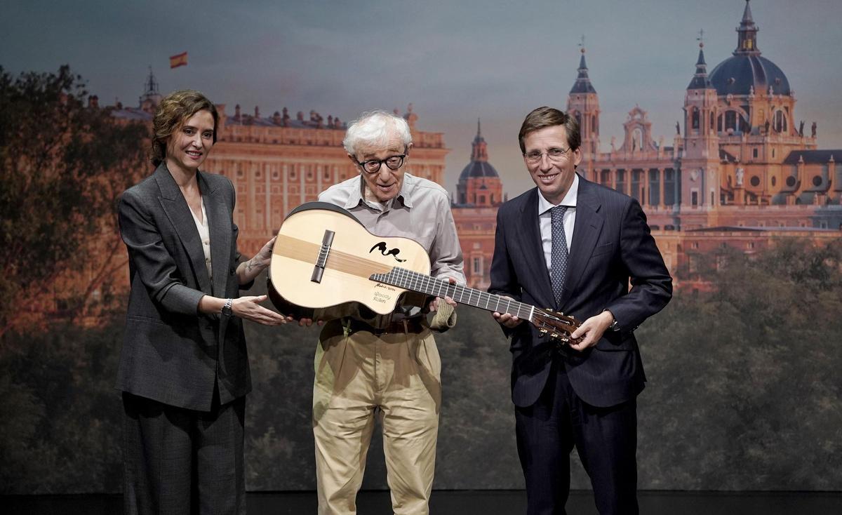 Presentación de la película de Woody Allen, que rodará en Madrid, con los actores Alexi Wasser y Peter Vives.