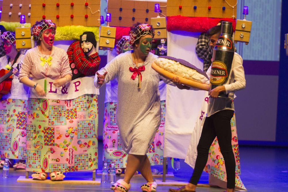 Segunda semifinal concurso nacional de chirigotas del Carnaval de Cartagena 2019