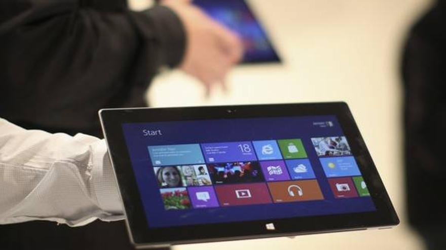 Microsoft irrumpe en el mercado de las tabletas con &#039;Surface&#039;