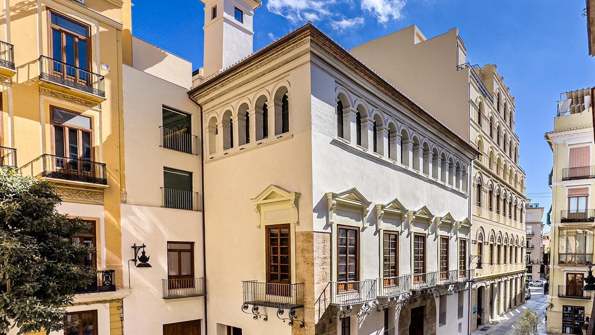 Fachada del Centro de Arte Hortensia Herrero, en València.