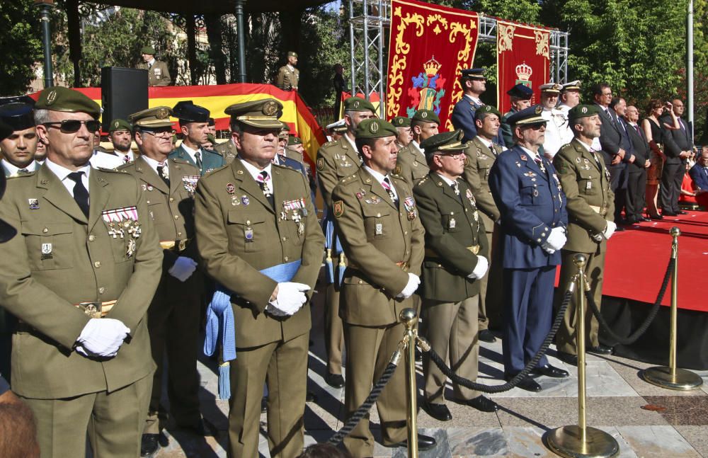 Jura de bandera de 280 civiles en Orihuela