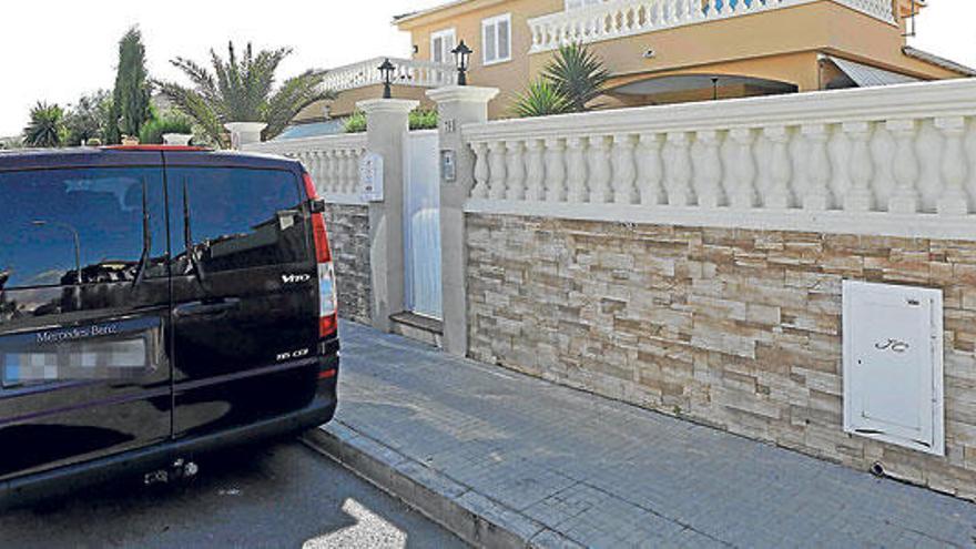 Imagen de la vivienda de la calle Llorenç Riber, en Marratxí, donde ocurrieron los hechos.