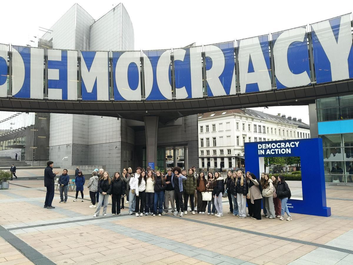 L'alumnat del centre visita el Parlament Europeu