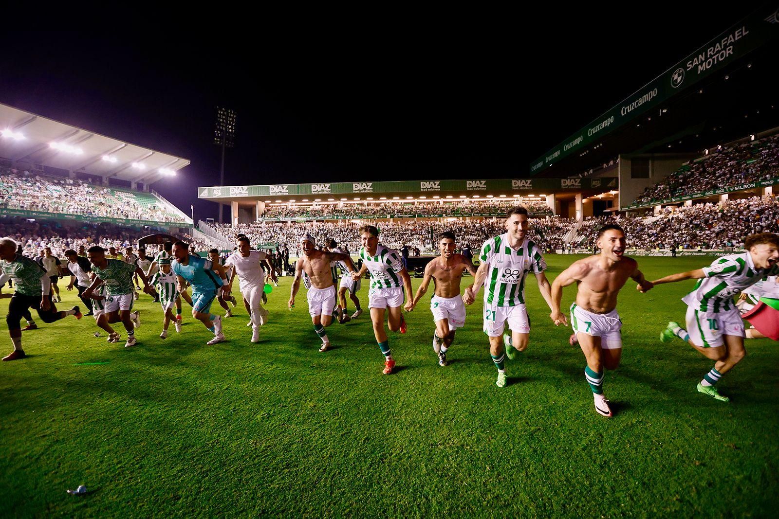 El primer aniversario del ascenso del Córdoba CF, en imágenes