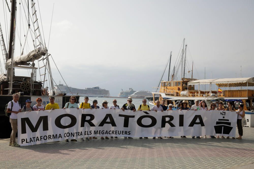 Exigen una moratoria en la contratación de cruceros y megacruceros en Palma