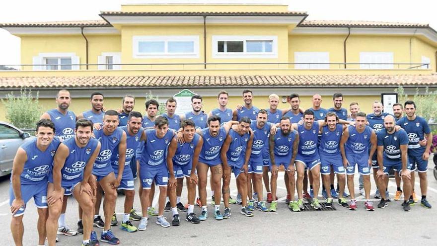 Primer entrenamiento del  Atlético Baleares