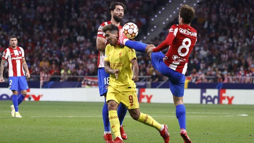 La acción en la que Griezmann fue expulsado