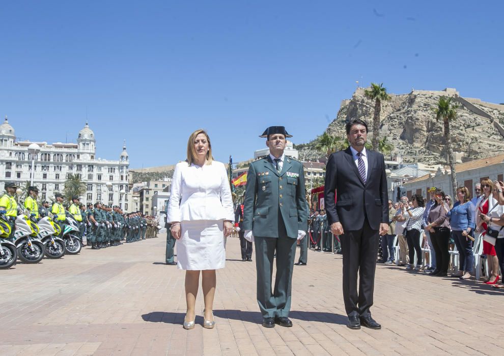 Acto institucional del 175 aniversario de la Guardia Civil en Alicante