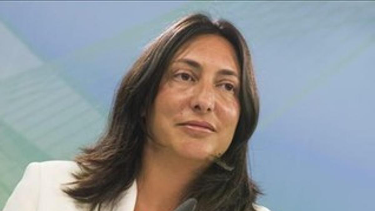 La secretaria general del PP andaluz, Dolores López, el pasado 2 de junio, en Sevilla.