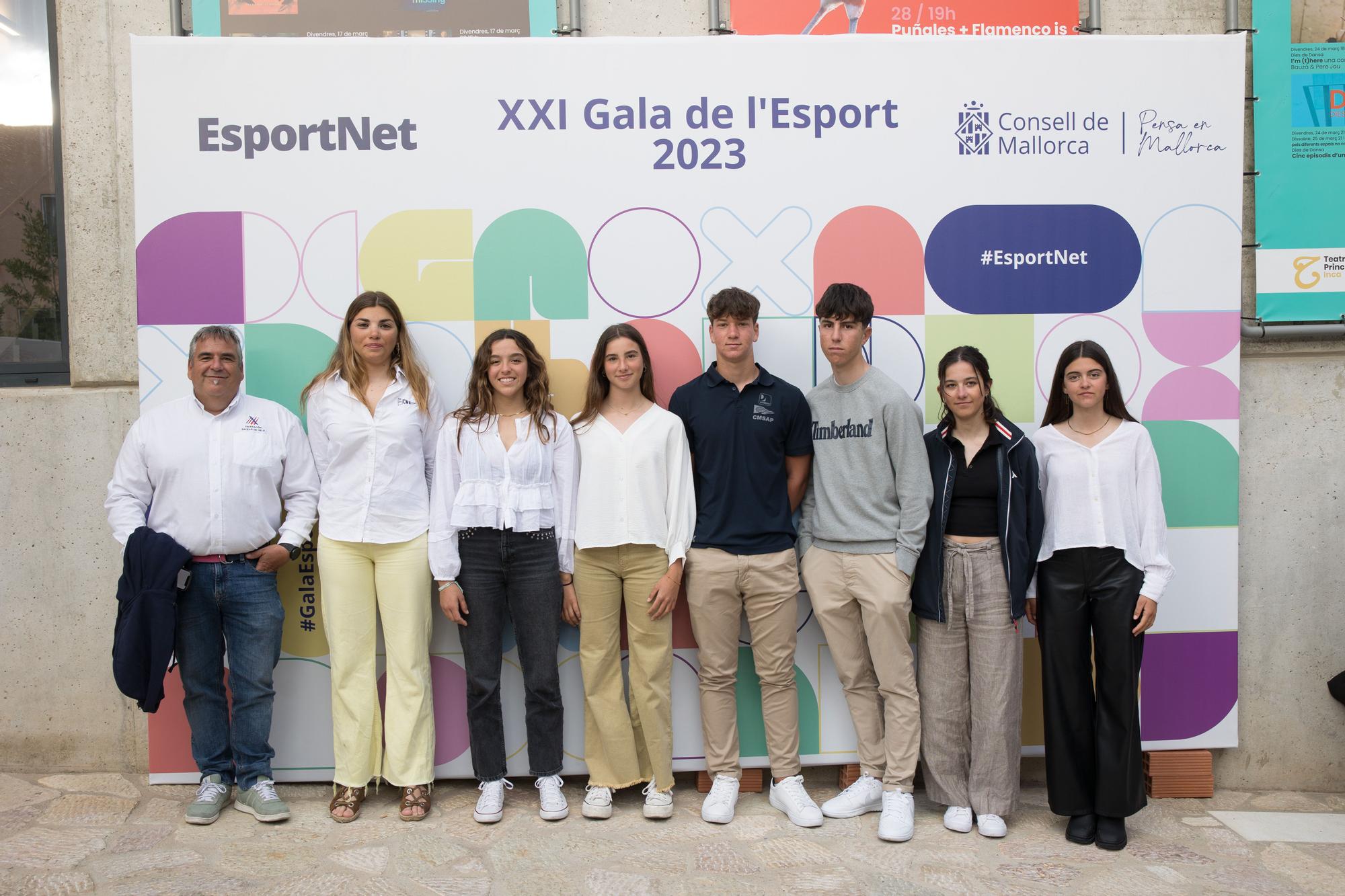 La presidenta Catalina Cladera pone en valor a los jóvenes campeones en el marco del homenaje de la XXI Gala de l’Esport del Consell de Mallorca