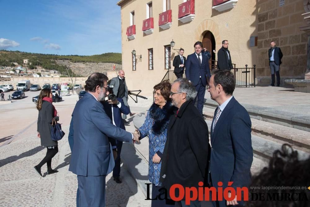 Visita de Mariano Rajoy a Caravaca