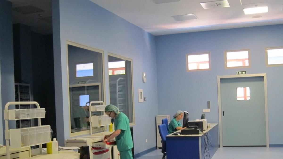 Enfermeras en el hospital Provincial de Zaragoza, en una imagen de archivo.