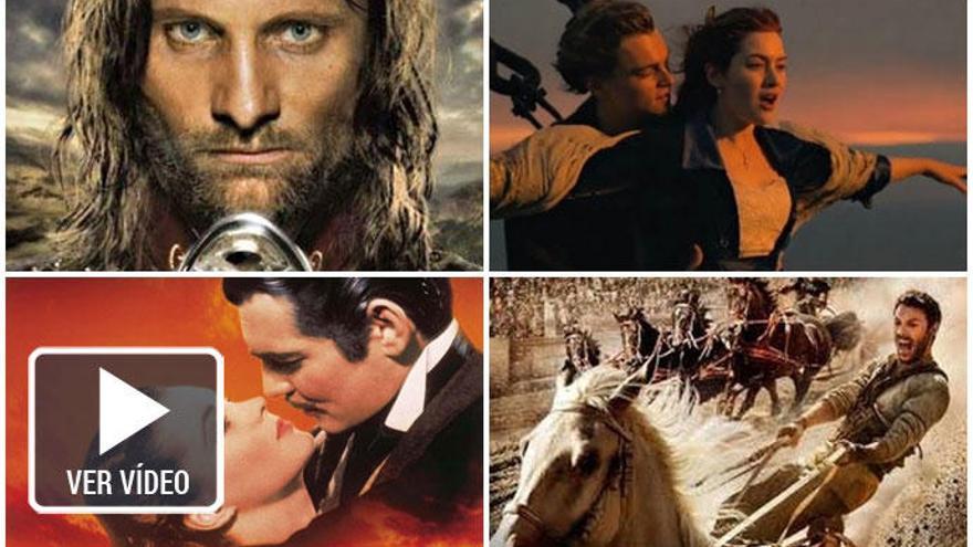 Las 10 películas con más Oscars de la historia