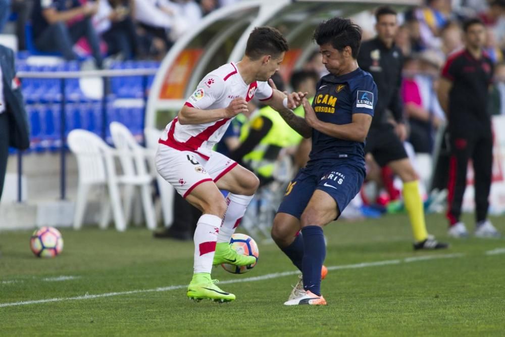 Segunda División: UCAM Murcia - Rayo Vallecano