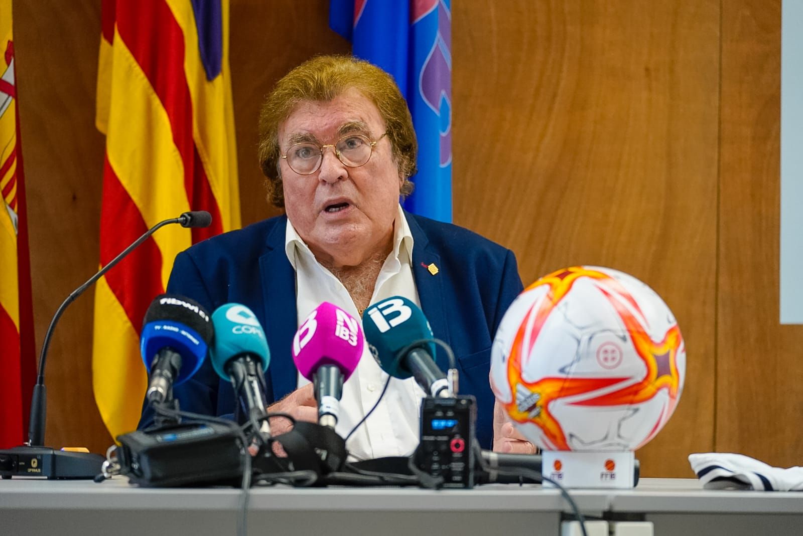 Presentación del play-off de Tercera División en la FFIB