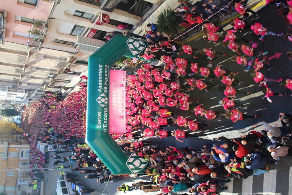 Sortida de la 1a Cursa de la Dona de Figueres