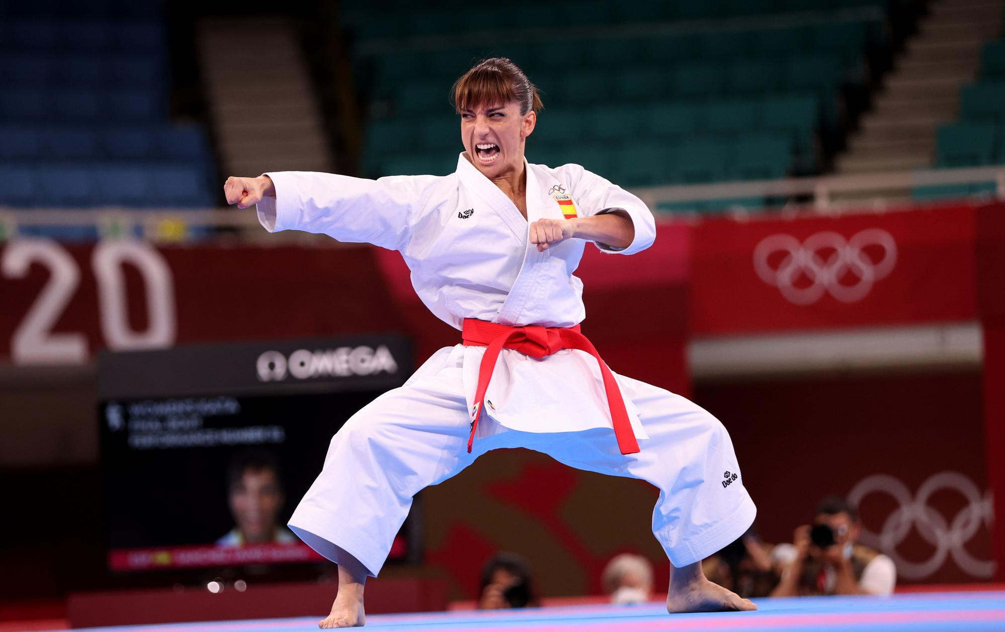 Sandra Sánchez, medalla de oro en kárate en Tokio 2020