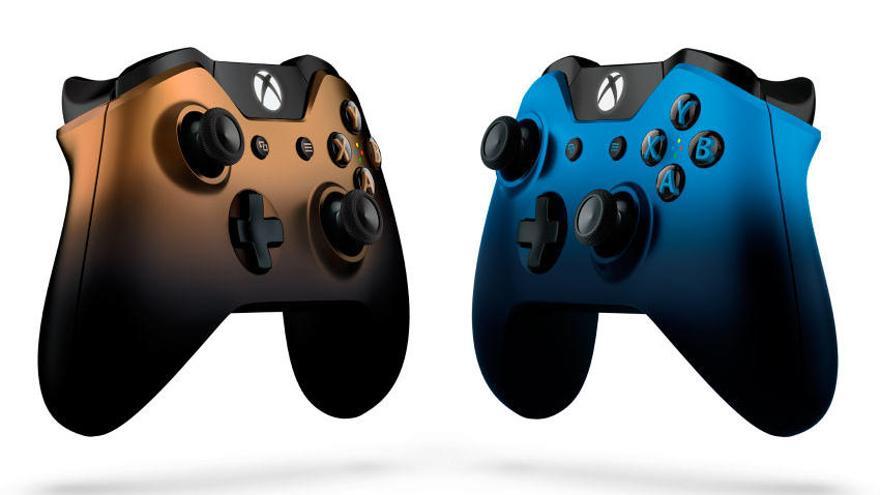 Los nuevos controladores para la Xbox One.