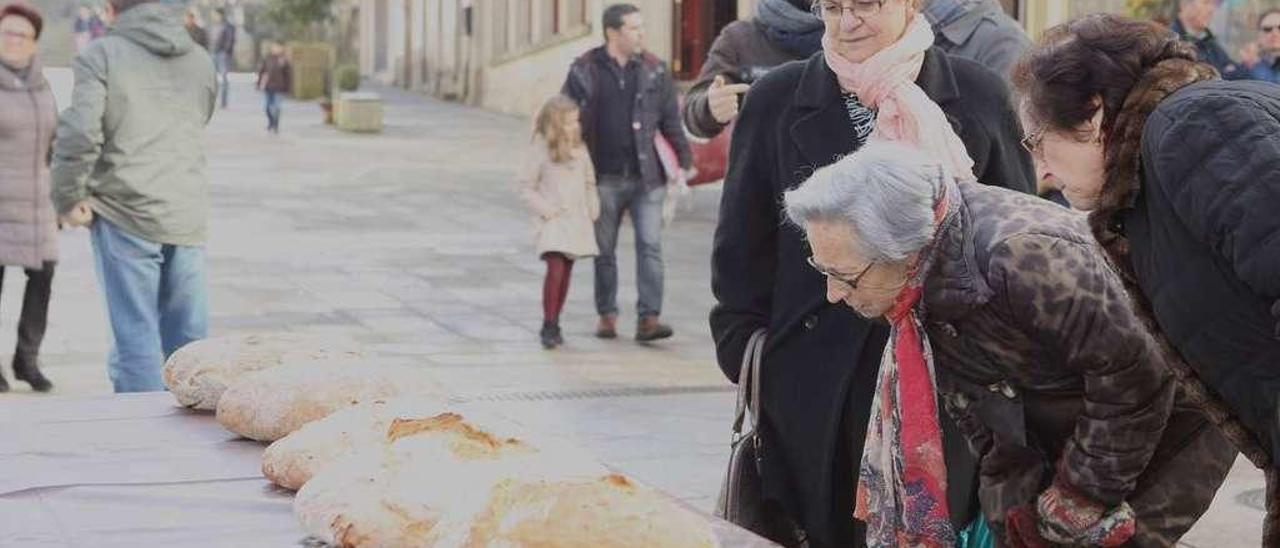 Presentación de la marca Pan de Lalín en el Kilómetro Cero, en febrero de 2016. // Bernabé/Javier Lalín