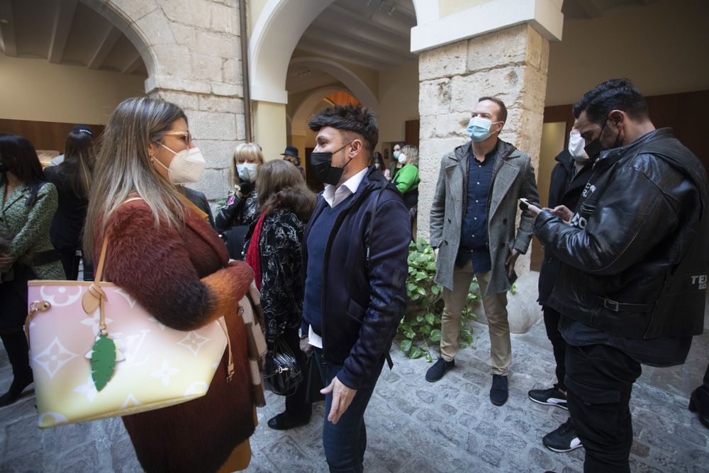 Inauguración de la exposición "La moda y su significado", en el Palacio del Cervelló.