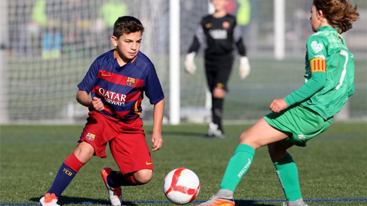 Barça y Cornellà, dos de los equipos más competitivos en categoría alevín