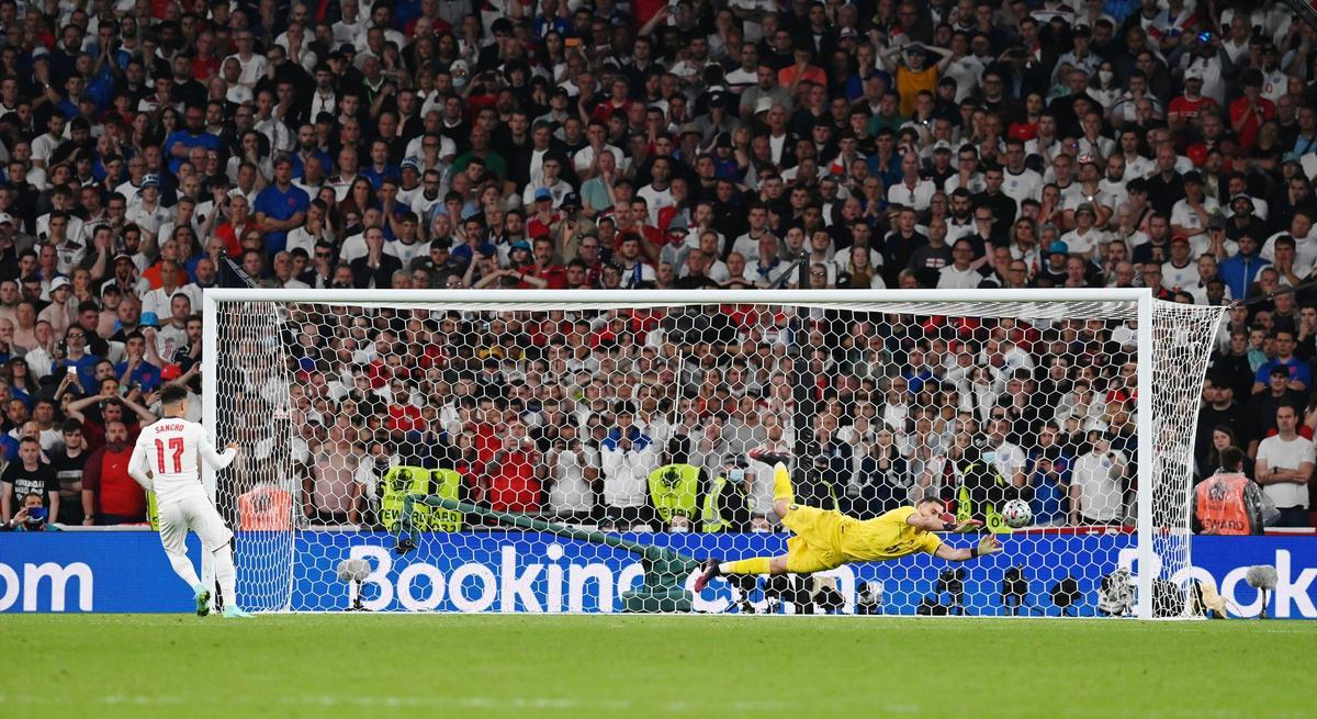 Así fue la tanda de penaltis en la que Italia conquistó la Eurocopa