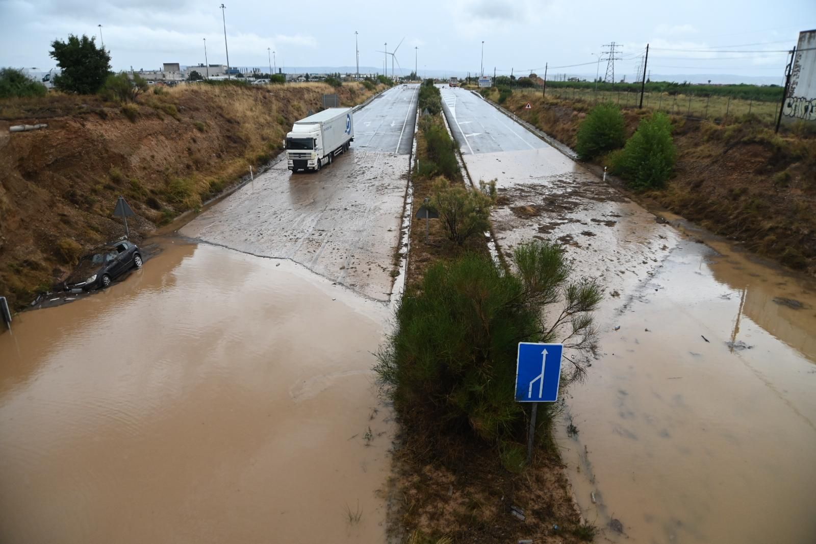 En imágenes | La dana golpea a Aragón