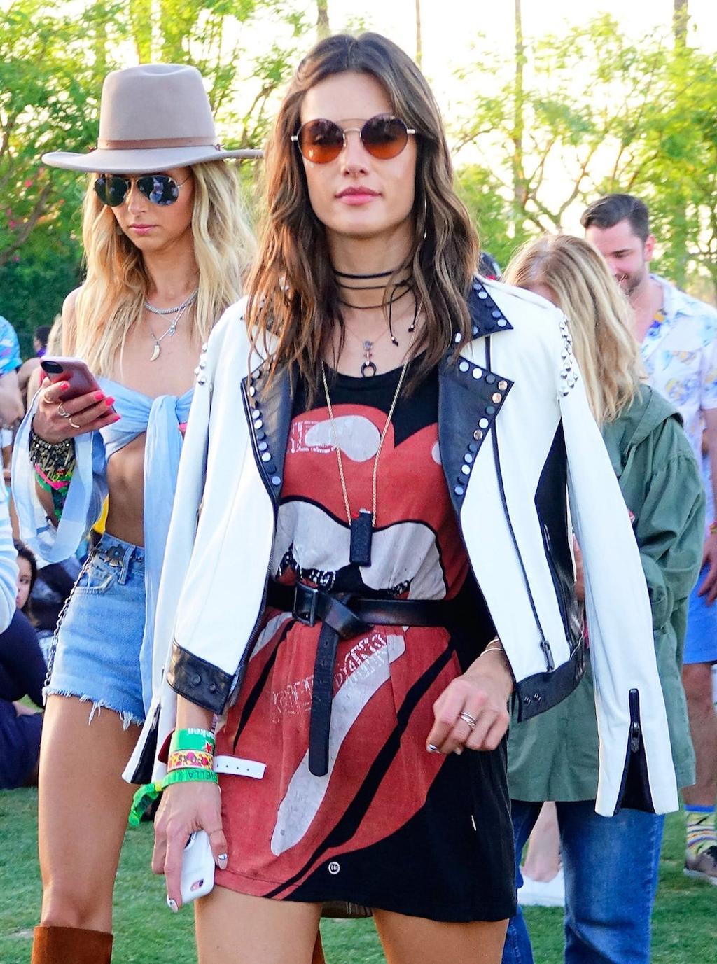 Alessandra Ambrosio en Coachella