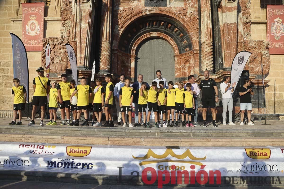Recepción de la Tomir Cup en Caravaca