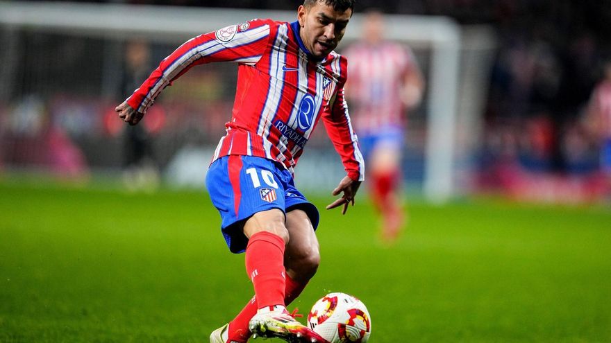 Cinco partidos de sanción para Correa: no jugará contra el Barça ni en Liga ni en Copa